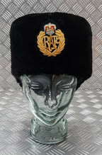 Busby Headdress RAF Royal Air Force with Gold Braided Badge 56cm