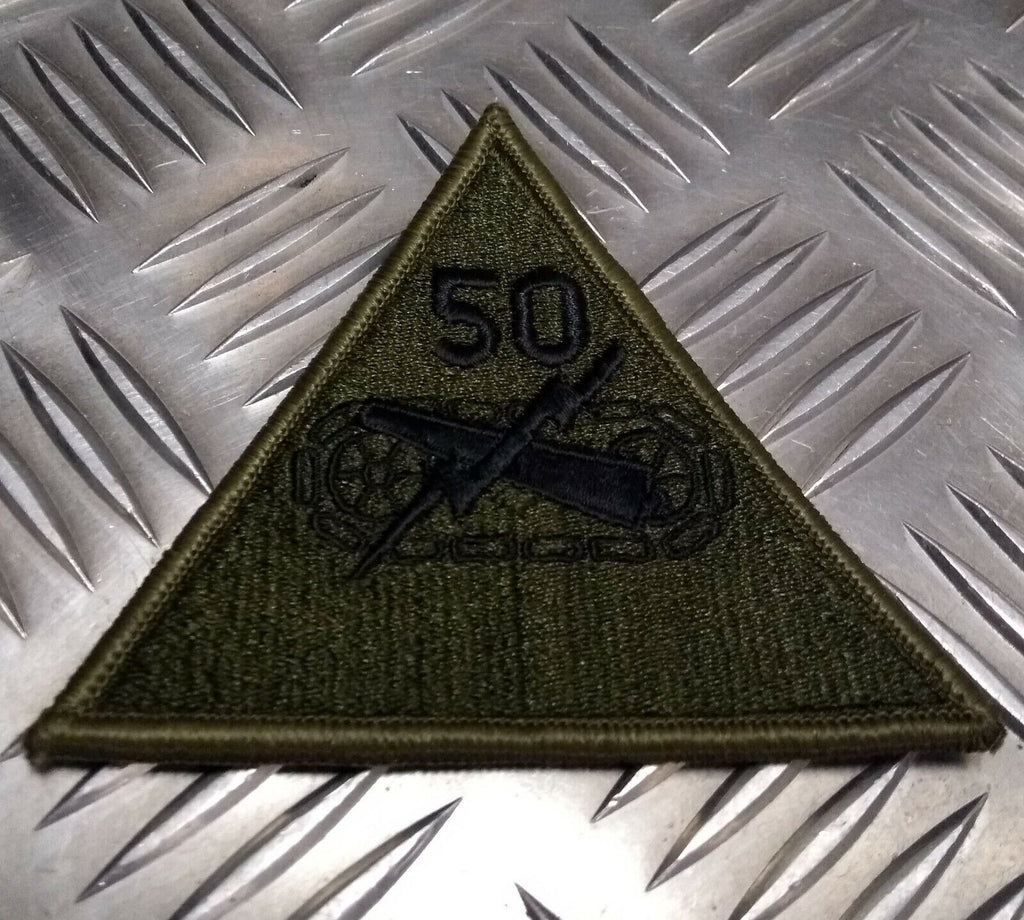 Vintage US Issue Armoured Division Patch Spearhead Ironsides