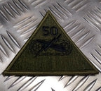 Vintage US Issue Armoured Division Patch Spearhead Ironsides