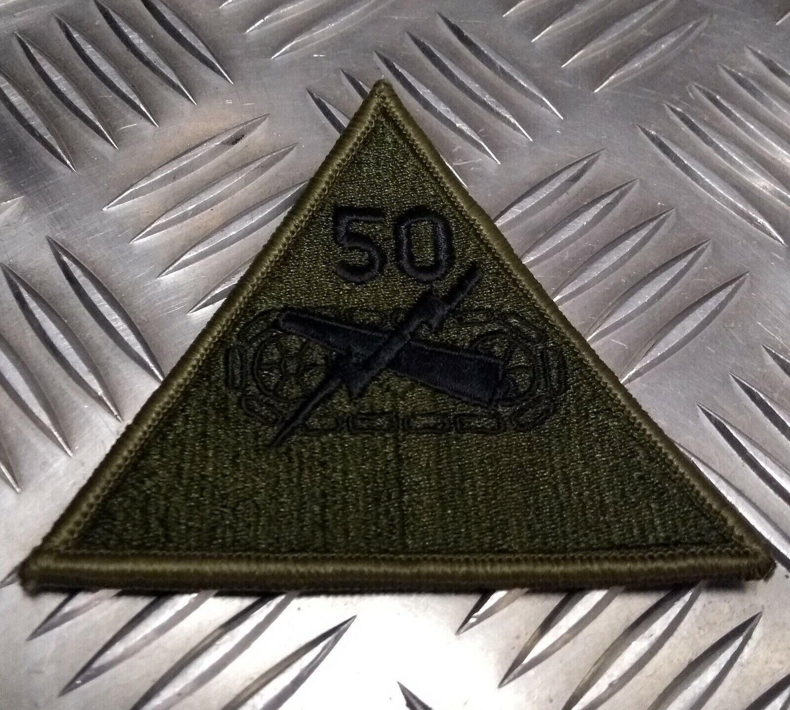 Vintage US Issue Armoured Division Patch Spearhead Ironsides