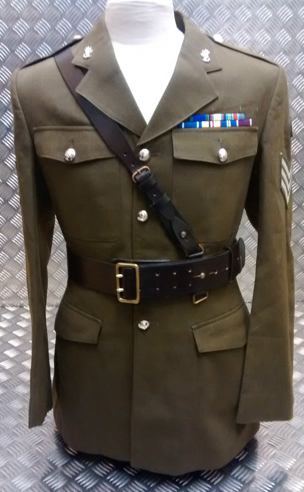 Genuine British Army Issue Officers Sam Browne Belt Leather Assorted Sizes