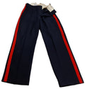 No1 Dress Trousers British Army Blues Pattern RMAS With 1" Red Stripes W34"