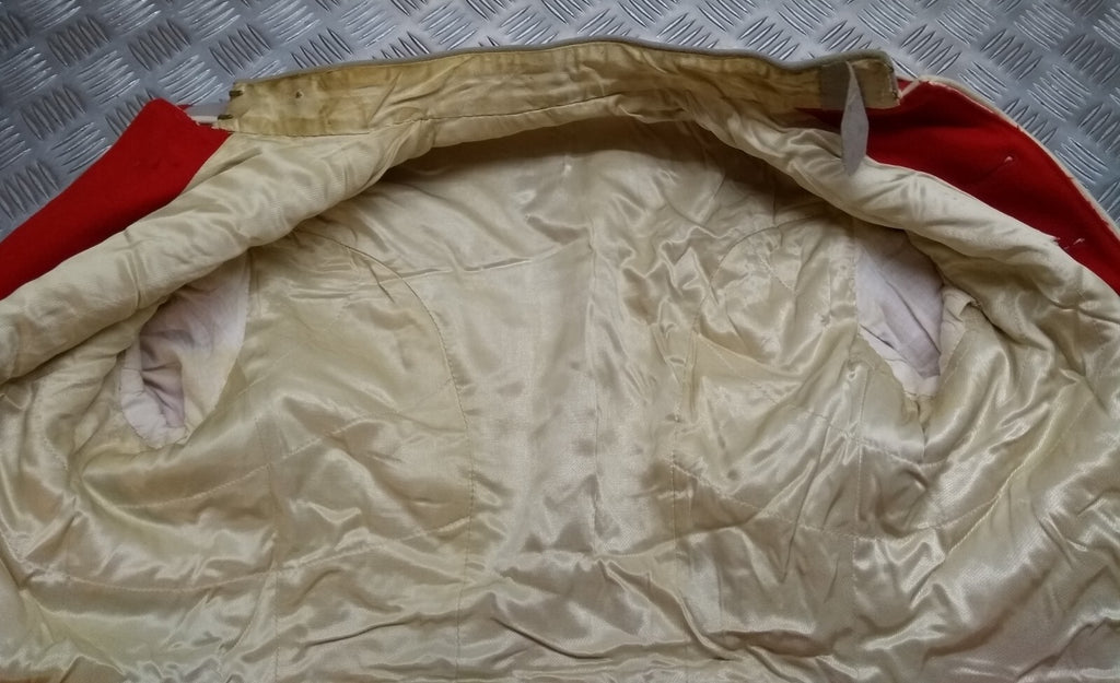Red Tunic The Royal Gibraltar Ceremonial Style Jacket Size 39.5" Fancy Dress