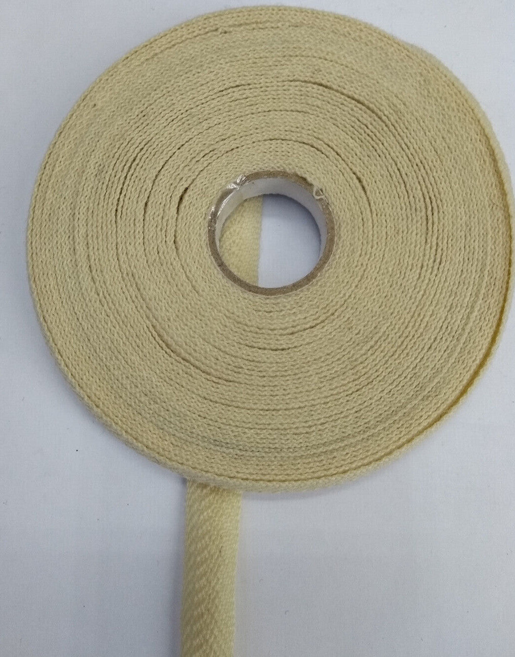 Cream / Light Khaki 13mm Worsted Chevron Lace Braid