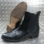 Genuine British Officers Chelsea Boots Black Leather Ceremonial Parade