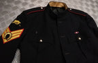 Vintage RHA Jacket No1 Dress Old Pattern 3 Bar Chevron Arm Badge Faulty