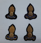 Royal Engineers UBIQUE Badges Hand Embroidered British Army Insignia X4