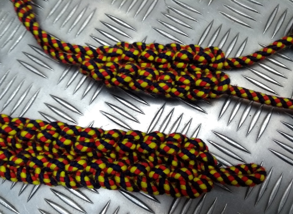 Tri Colour Musicians and Bandsman Aiguillette Dress Cord British Issue