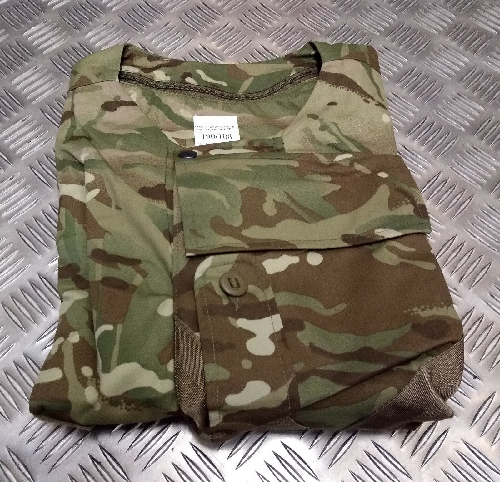 MTP Body Vest CBA Combat Body Cover British Multi Camo Pattern - NEW