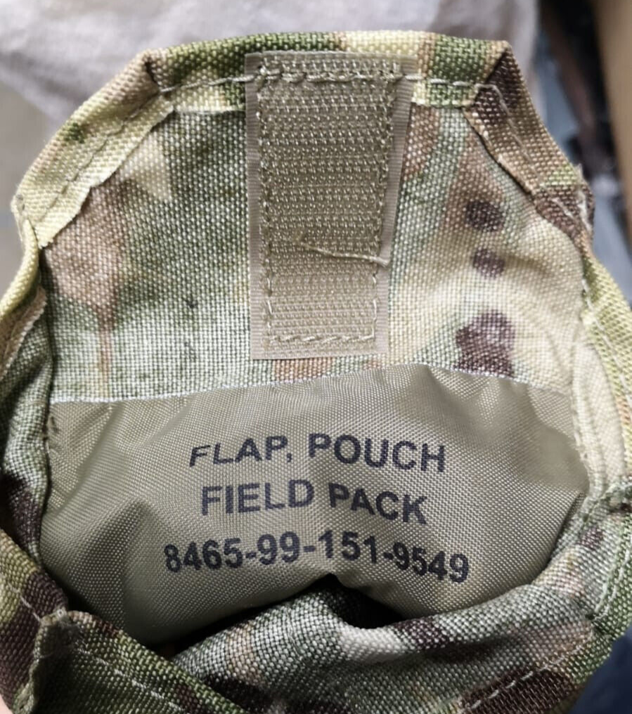 MTP Camo Field Pack Side Flap Pouch for MOLLE System Bags