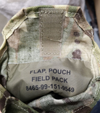 MTP Camo Field Pack Side Flap Pouch for MOLLE System Bags
