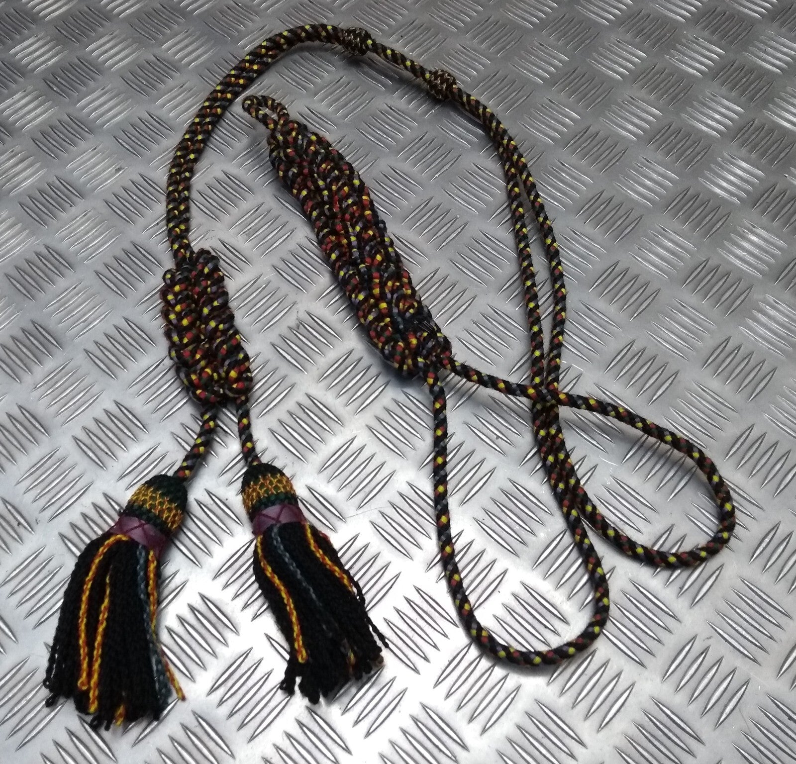 Breast Cord Bugle Buglers Ceremonial Issue Musicians Dress Multi Colour