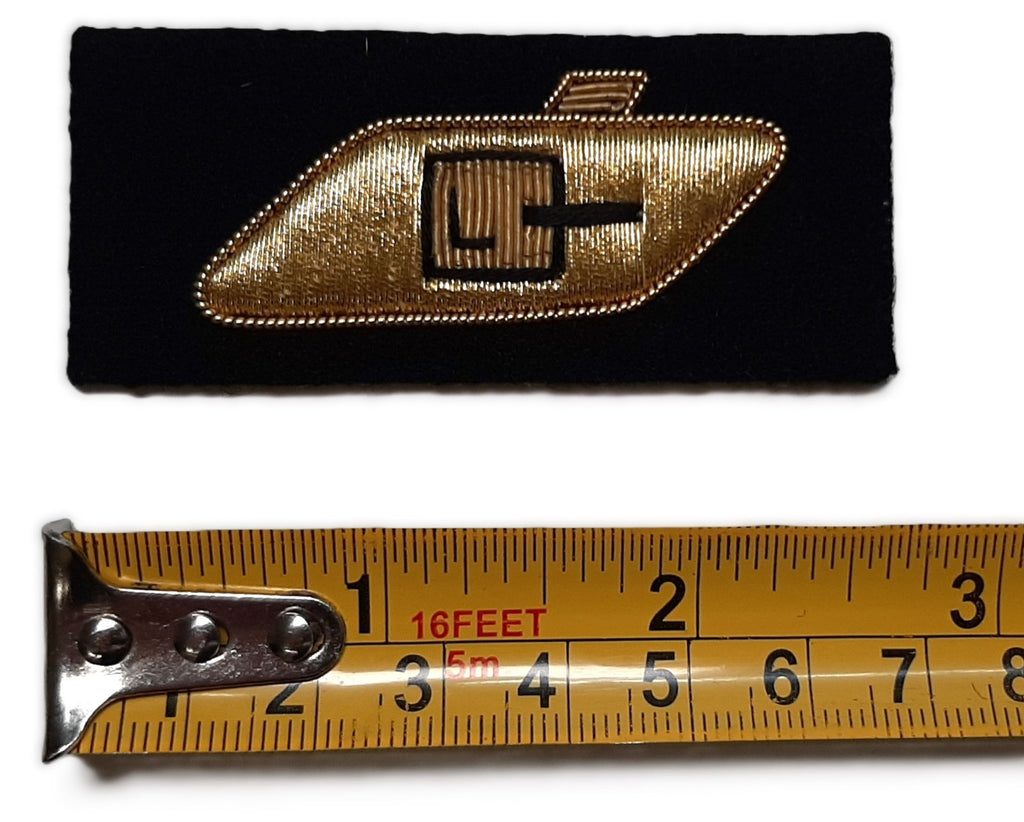 Mess RTR Patch Embroidered Mess Dress Arm Badge New old Stock