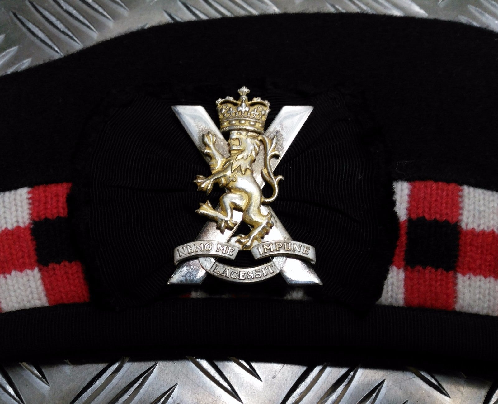 Glengarry Hat Triple Diced Royal Regiment of Scotland British Army Pattern ASST