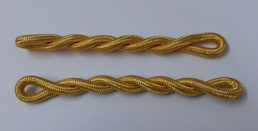 Shoulder Cords Issue 1/4" Cord 5 1/2" Long Single Twist Made In The UK