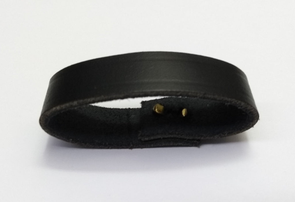 Leather Belt Stay Detail 1 3/4" Duty Belt Keeper x2