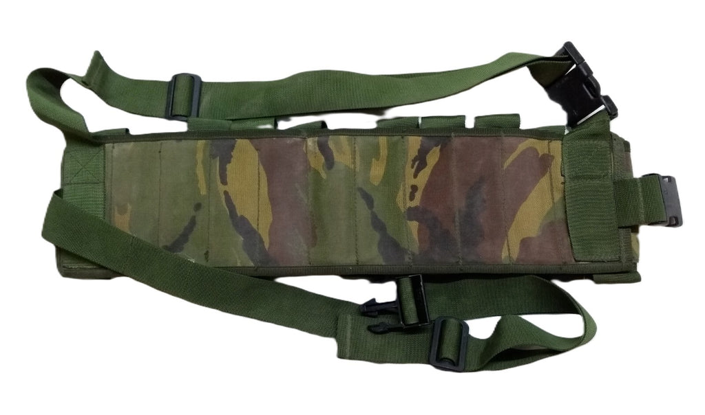 Camouflage Bandolier DPM British Force's 11 Pouch Combat Assault Cartridge Belt