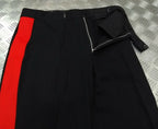 No1 Dress Trousers 2" Red Stripe Womens Issue By G.D Golding LTD W29" EBYT642