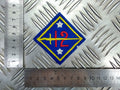 US 12th Division Braided Patch Obsolete US Badge