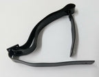 Chin Straps Black 1/2" Adjustable Metal Buckle Chinstraps X2 for Dress Hats