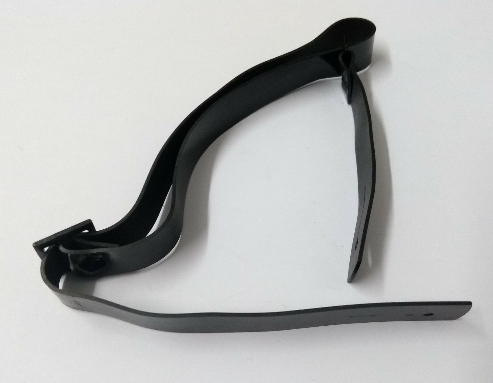 Chin Straps Black 1/2" Adjustable Metal Buckle Chinstraps X2 for Dress Hats