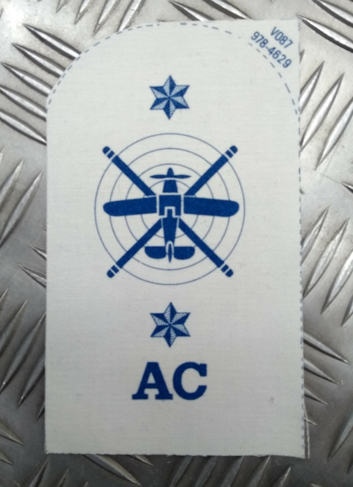 Aircraft Controller Royal Navy Leading Rate Qualification Rank Patch