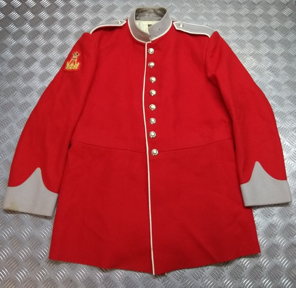 British Army Red Bandsman Tunic RG Ceremonial and Parade Jacket Big Size