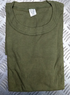 Short Sleeve Green 100% Cotton T-Shirt, Size Large
