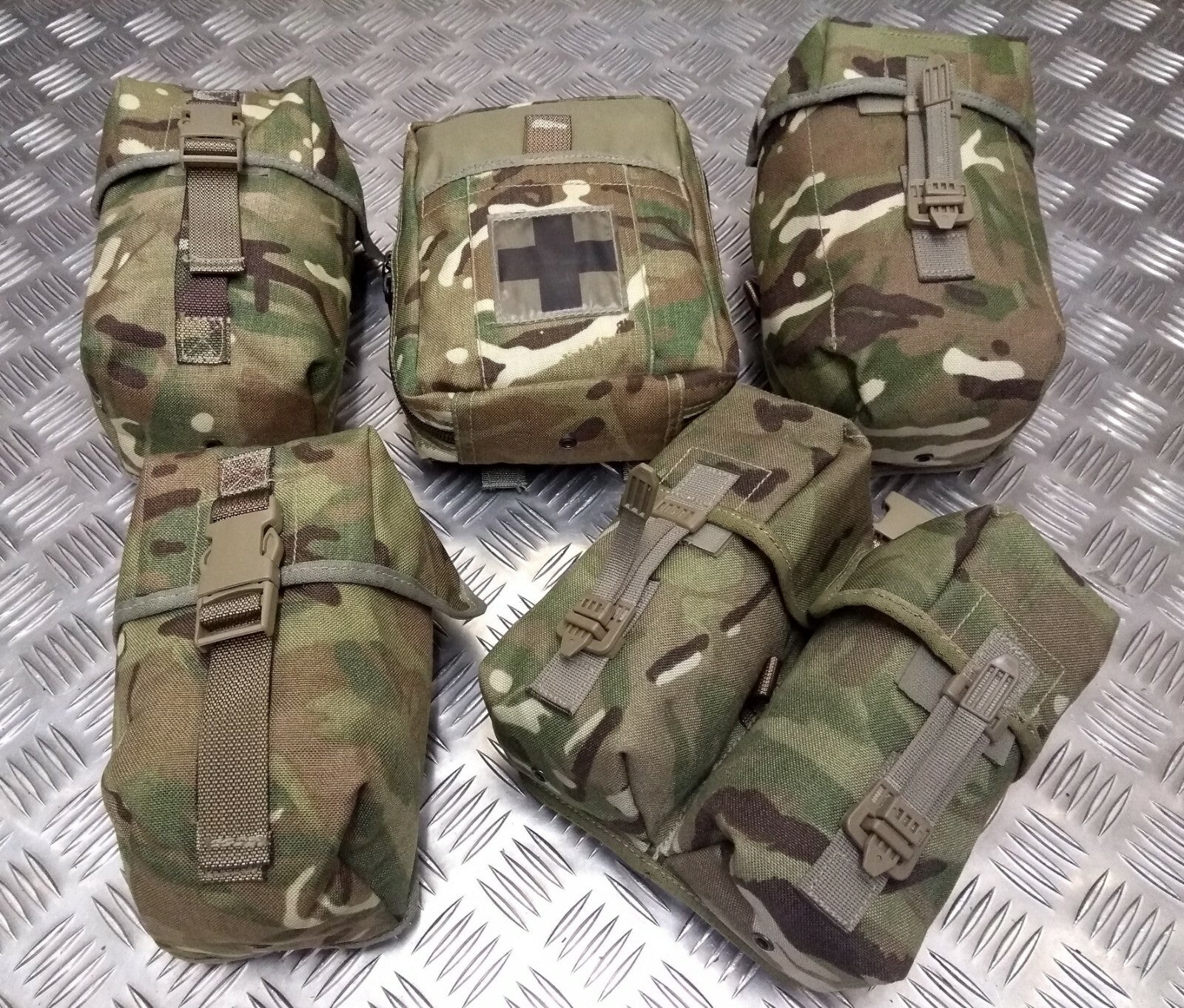 MTP Tactical Assault Vest Pouch Multi Terrain Pattern STD & Molle Style