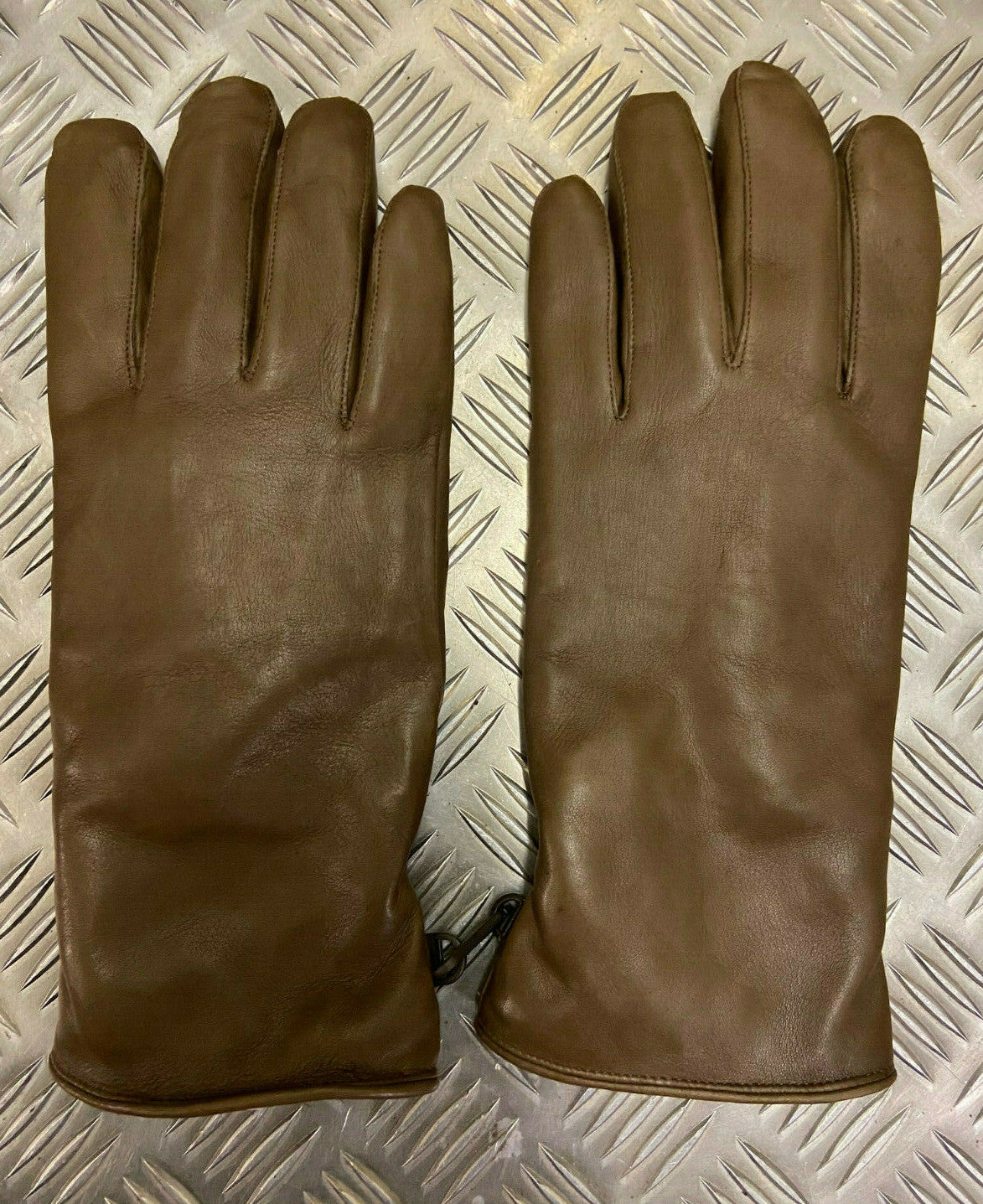 British Brown Leather Combat Gloves MK2 MVP- All Sizes