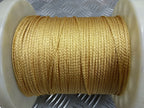 Genuine British Made Issue Dark Gold Mylar 3mm Tubular Cord NEW
