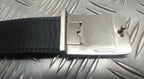 Fire Leather with Chrom Emblem Buckle Belt One Size - NEW