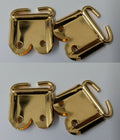 Genuine British Issue 1" Brass Coloured Rifle Sling Fittings X4 STD12
