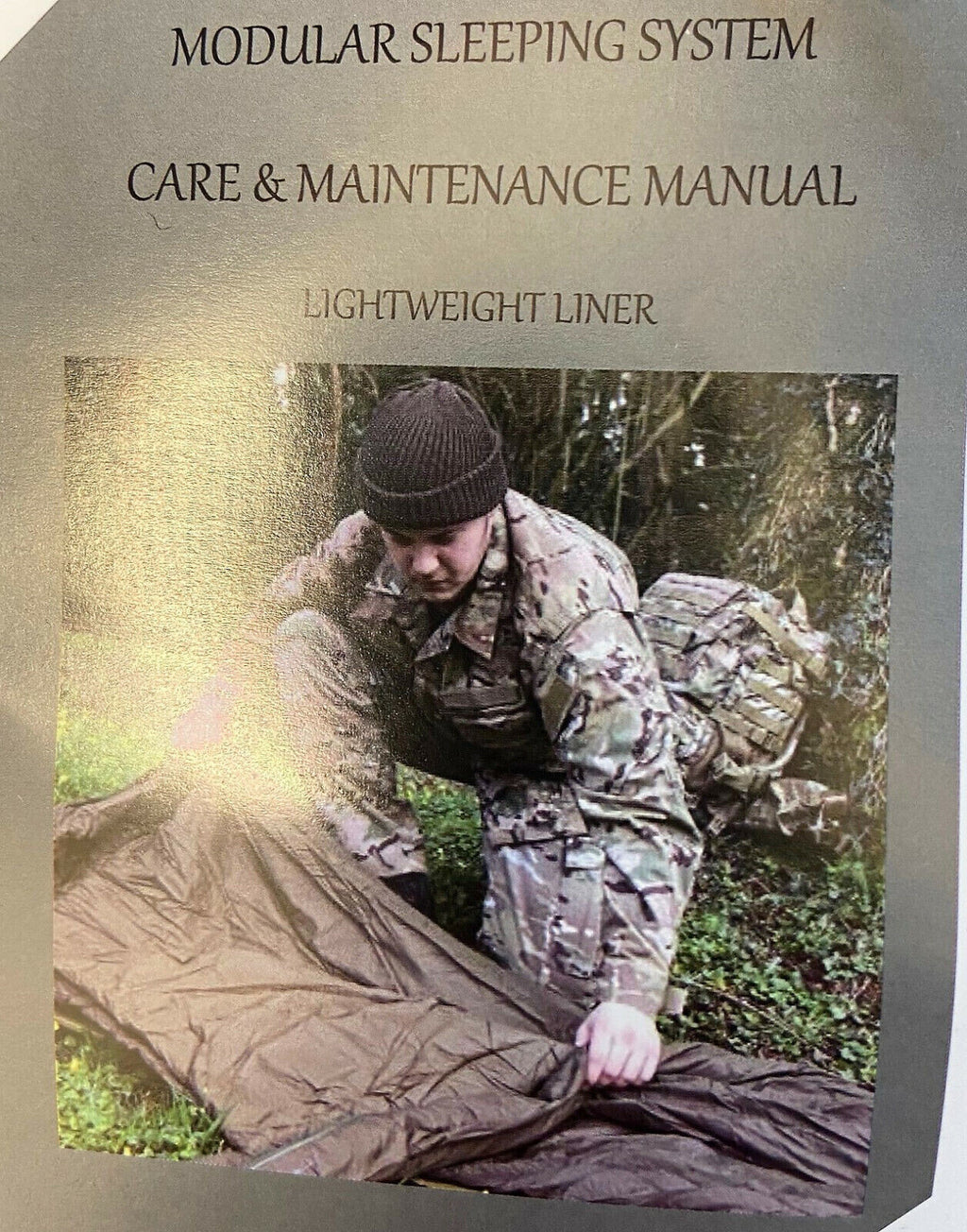 Fecsa Lining Liner For Light Weight Sleeping Bags Large Genuine British Army NEW