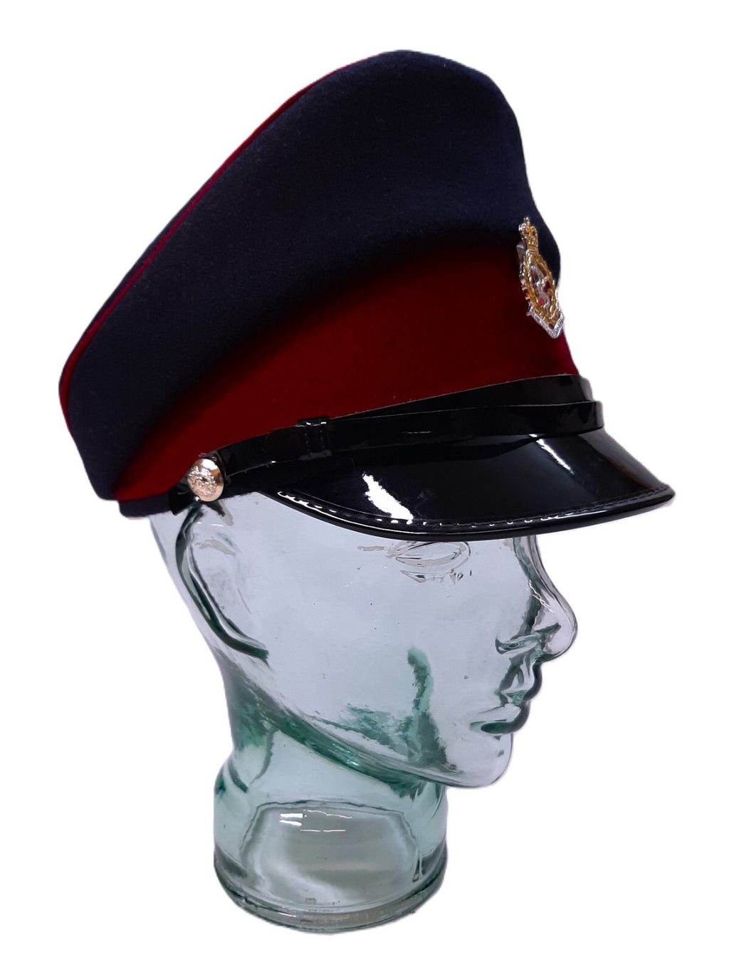 RAMC No1 Hat British Army Dress Pattern with Insignia Badge and Buttons 54cm