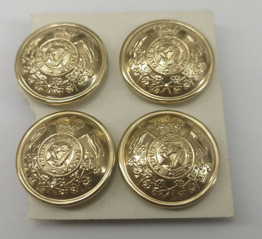 16th/5th Royal Irish Lancers Fifth Regiment Buttons, 40L 30L 22L - NEW