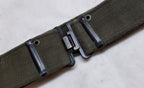 Vintage Belt Webbing Load Carry Pistol Canvas Belt Pattern 58 Waist 44"