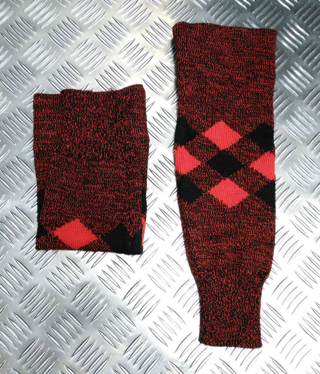 RRS Kilt Hose British Army Pattern Tartan Triple Dice Footless Stockings Size 0