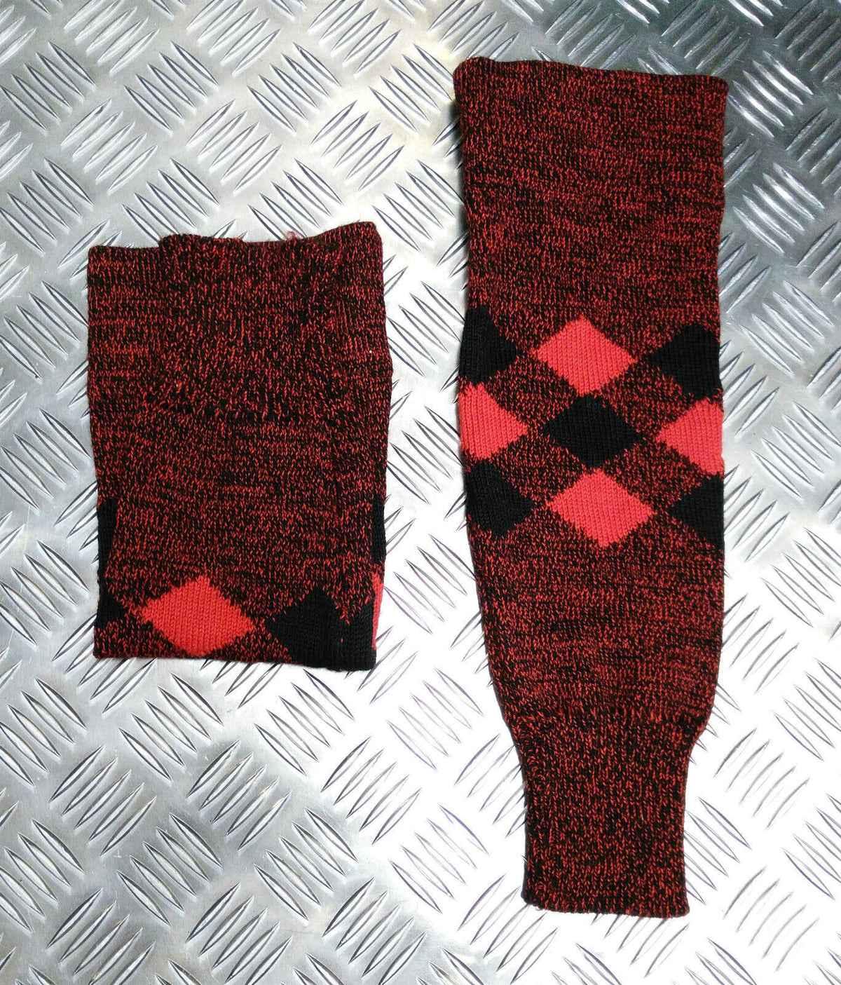 RRS Kilt Hose British Army Pattern Tartan Triple Dice Footless Stockings Size 0