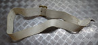 White Sling Drum Strap PVC British & Cavalry Type Bandsmen Cross Belt