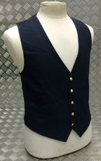 Naval Standard Dress Waistcoat With Metal Anchor Buttons - NEW