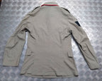 British Army Jacket No6 Gurkha Style Fully Buttoned Braided Crown Badge 3 Bar Chevron Patch
