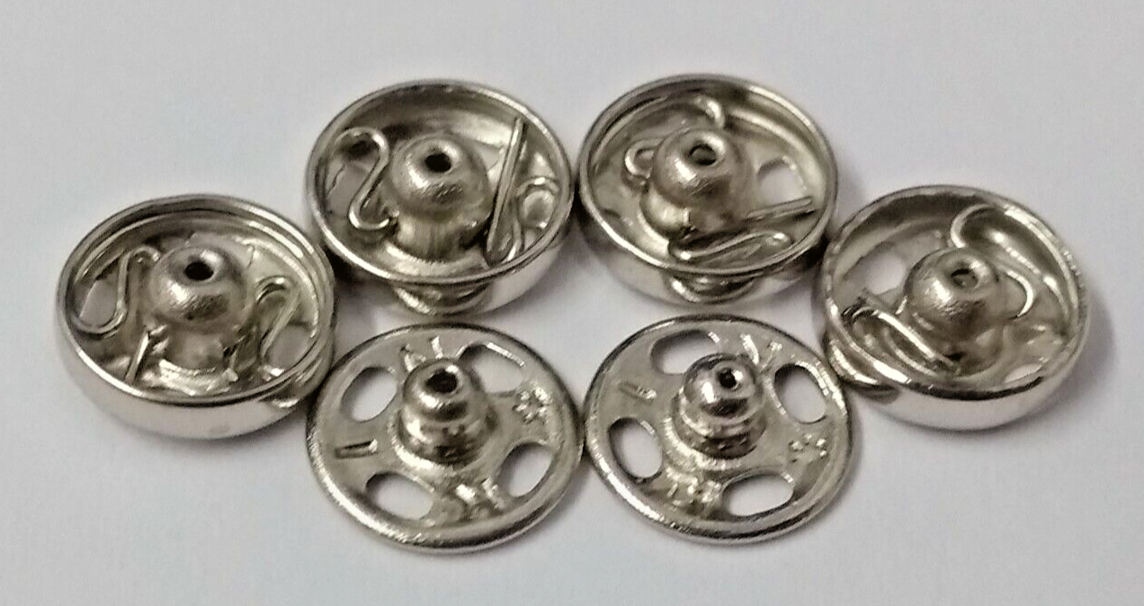 Genuine British Aiguillette Pipe / Decoration Snap Fastener Set x 6 New