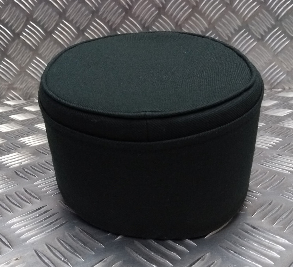 Female Dress Hat Bottle Green Woman's Uniform Visor Peak Cap With Chinstrap 63cm