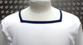 Square Neck Shirt RN British Class 2 Sailor White Mans or Womans ASST Sizes NEW