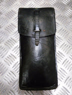 Vintage Issue Long Leather Ammo / Utility Pouch Various Shades