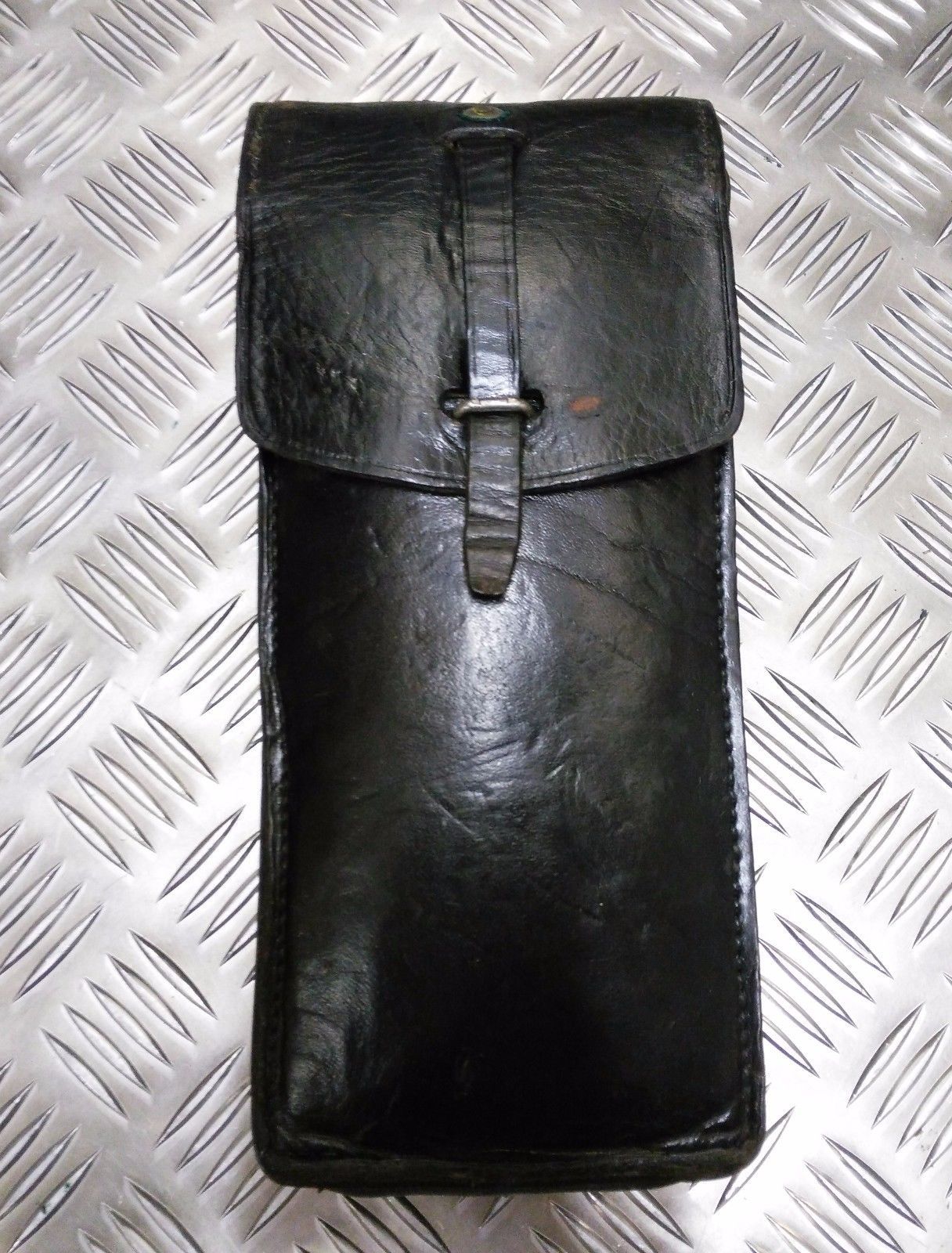 Vintage Issue Long Leather Ammo / Utility Pouch Various Shades