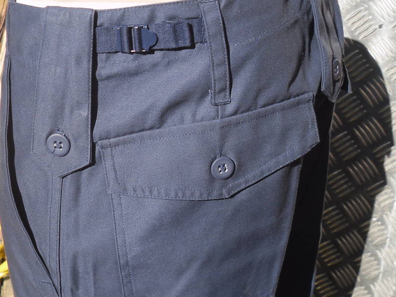 Navy Blue Military Style Combat Cargo / Utility / Field Trouser Size 24"-28" NEW