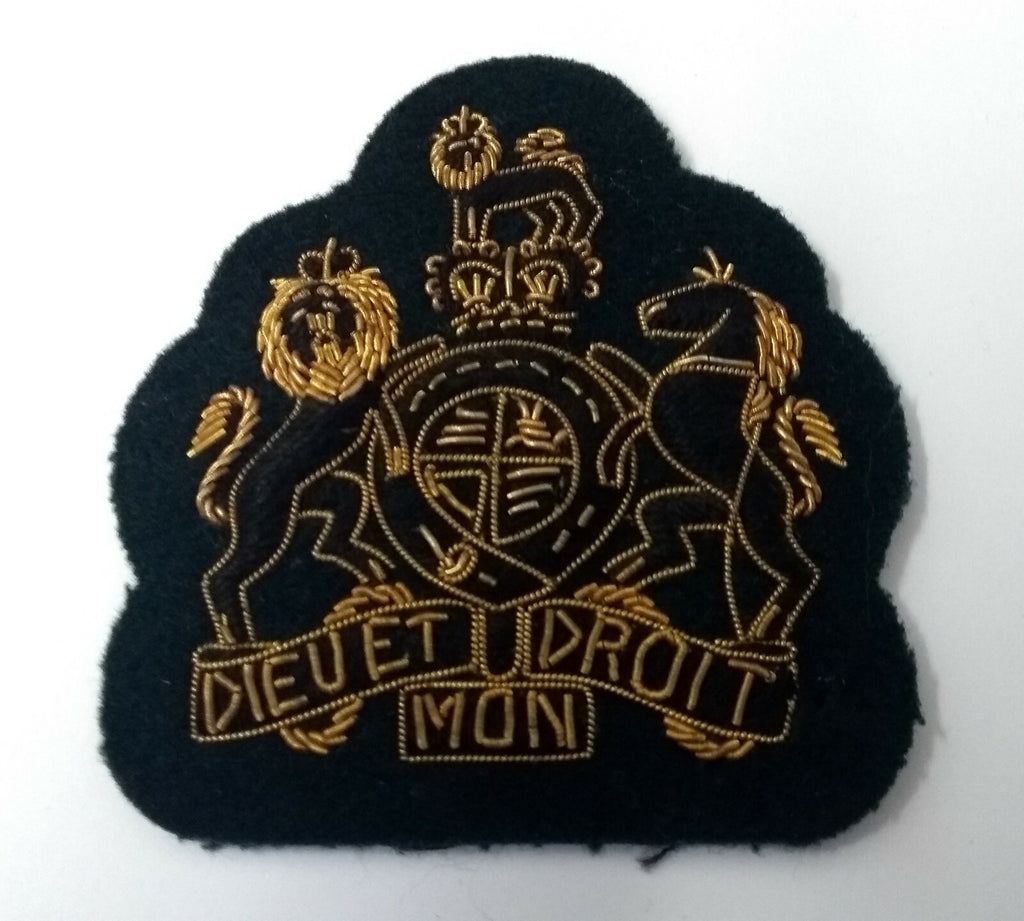 Genuine Vintage British Subdued Warrant Officer Class 1 Badge
