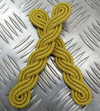 Genuine Issue No Rank Gold Wire Ceremonial Braided Shoulder Boards